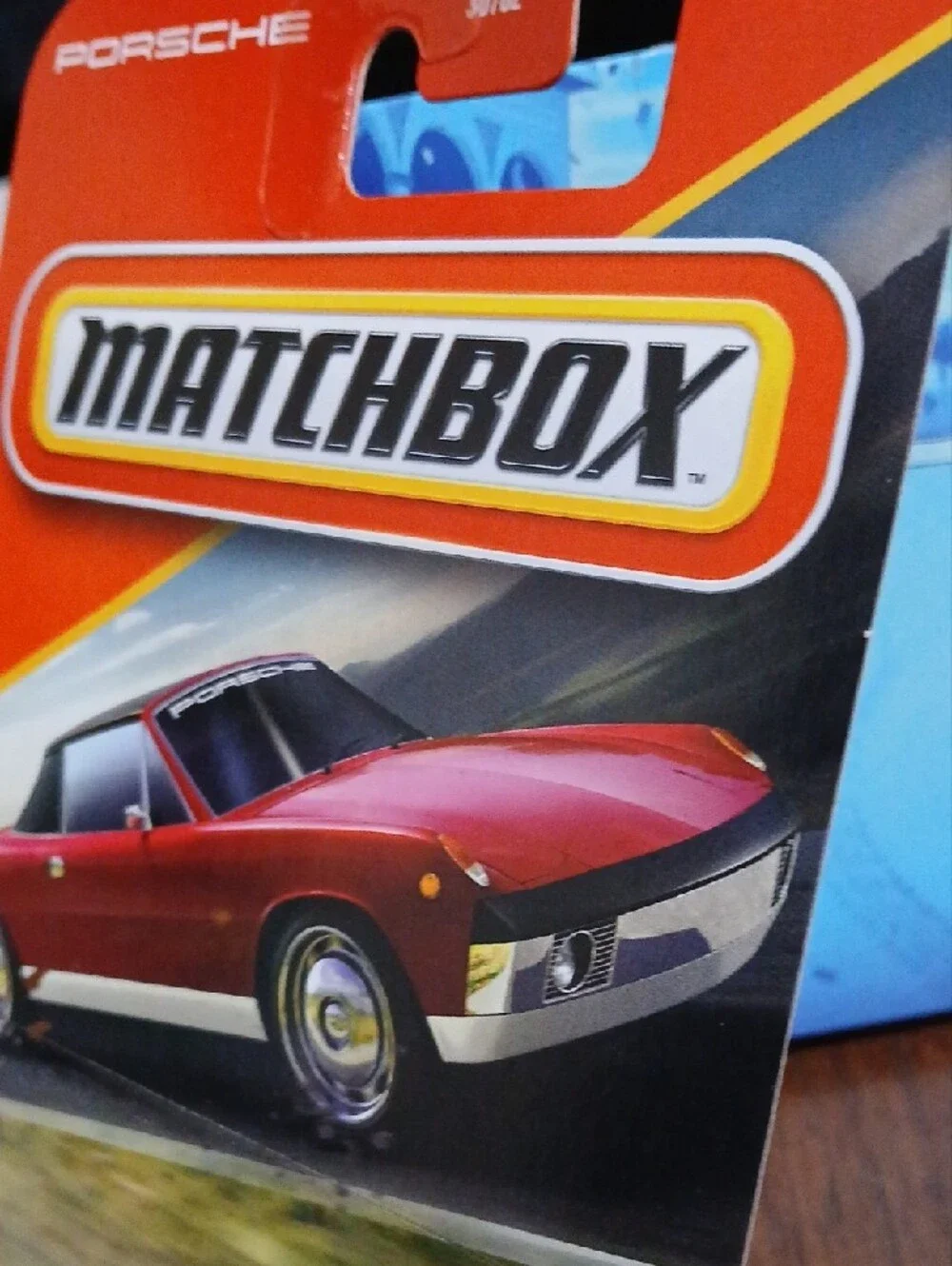 Matchbox '71 Porsche 914 Red Die-Cast Toy Car